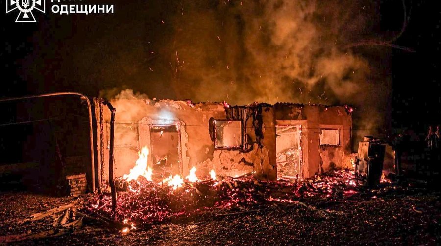 Massive Enemy Attack on Odesa Region Leaves Several Wounded