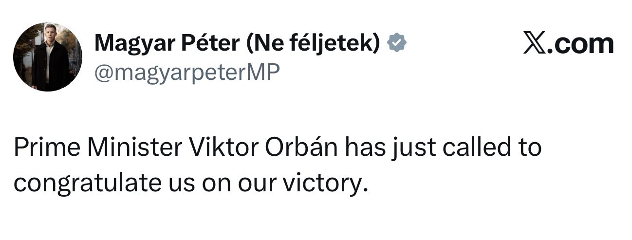 OrbĂĄn Suffers Crushing Defeat as Magyar Claims Election Victory