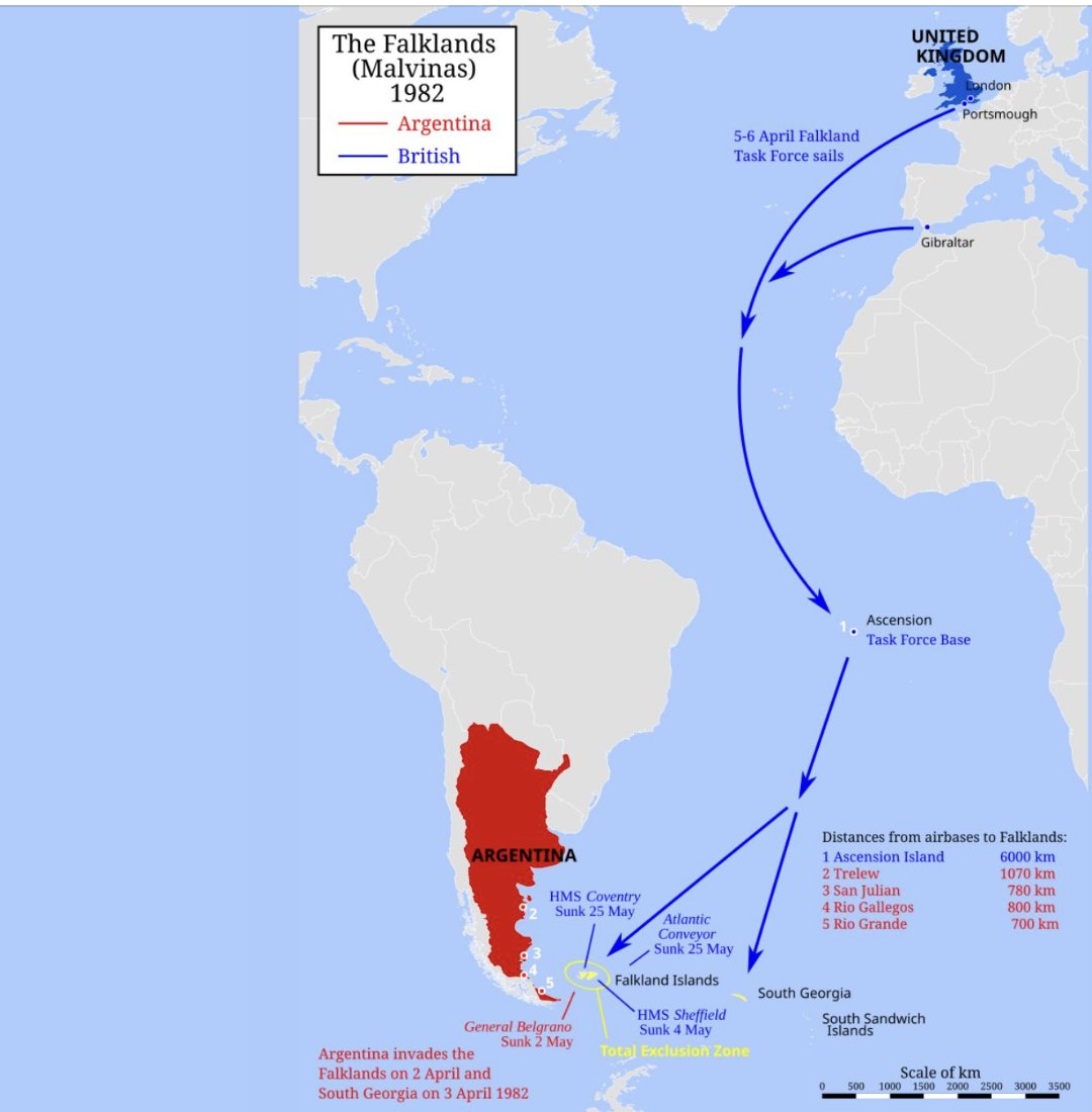 UK Military Could Redeploy Large Marine Force Like 1982 Falklands