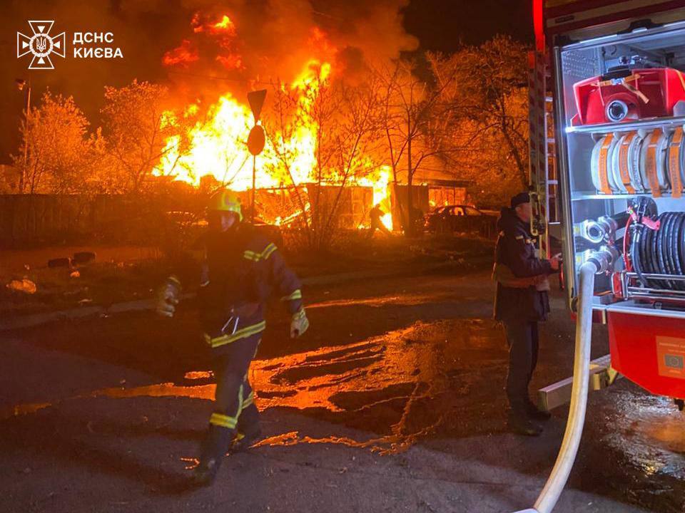 Russian Strike on Kyiv Kills 3 Adults and One Child