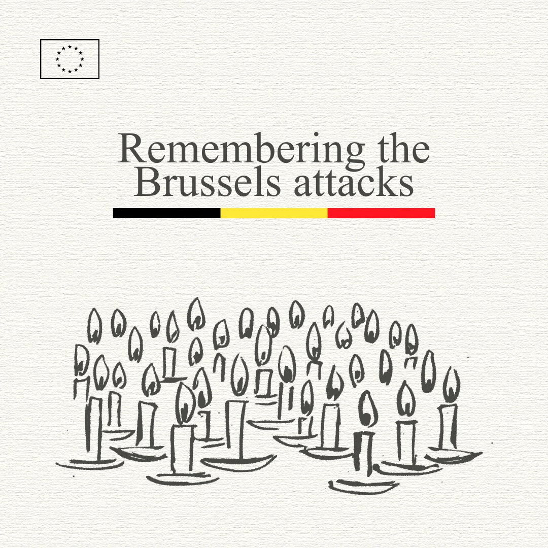 10th Anniversary of the 2016 Brussels Attacks Remembered