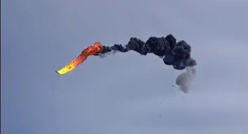Ukrainian Air Force Downs Shahed Drone on April 24