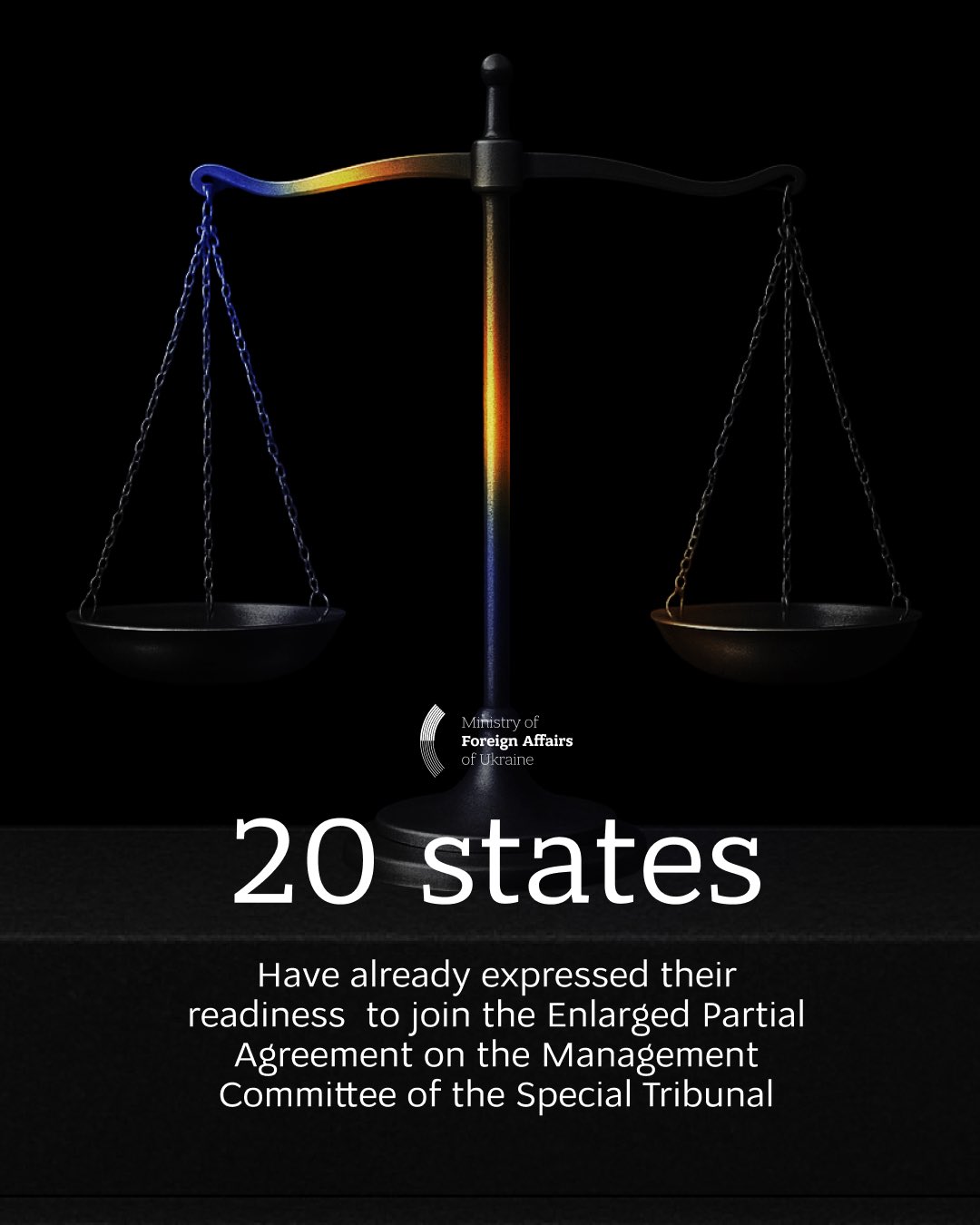 Twenty Countries Ready to Join Special Tribunal for Ukraine Aggression
