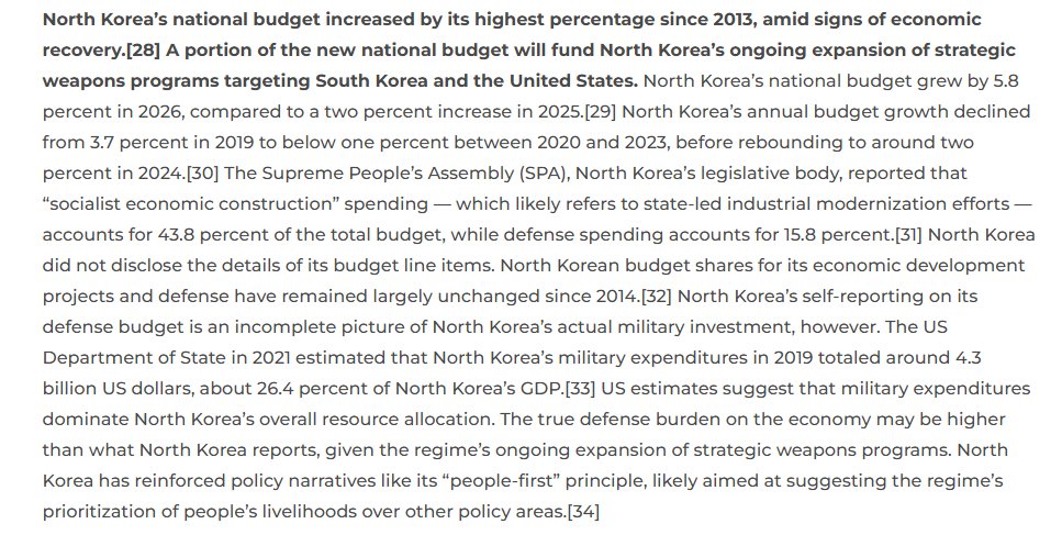 North Korea Budget Surges, Funds Strategic Weapons Expansion
