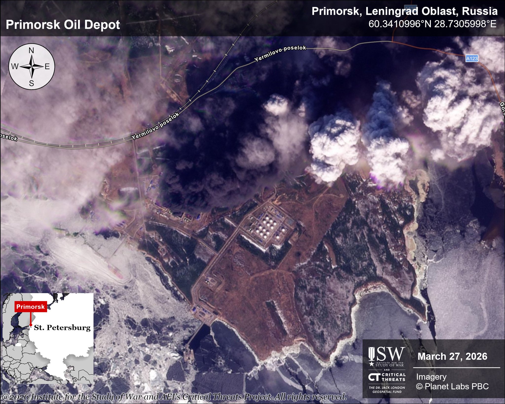 Ukraine Strikes Russian Oil Refinery and Baltic Ports