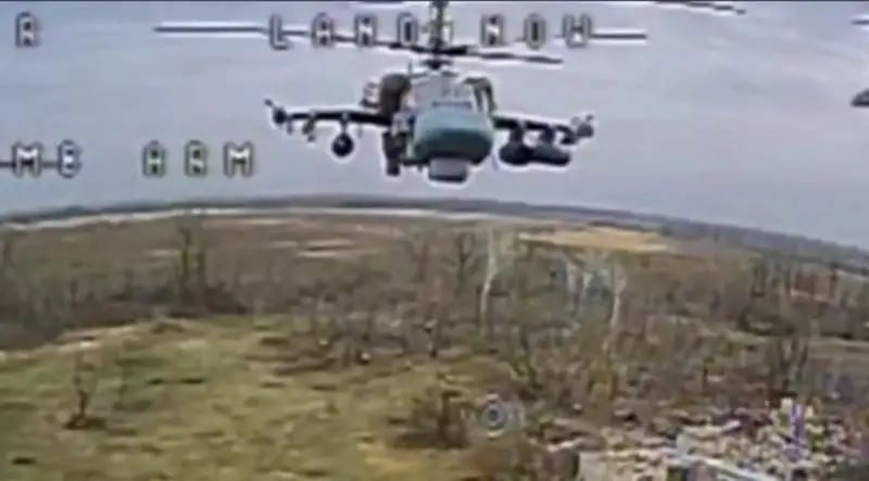 Ka-52 Downed by Fiber-Optic FPV Drone After 1.5 Months Tracking