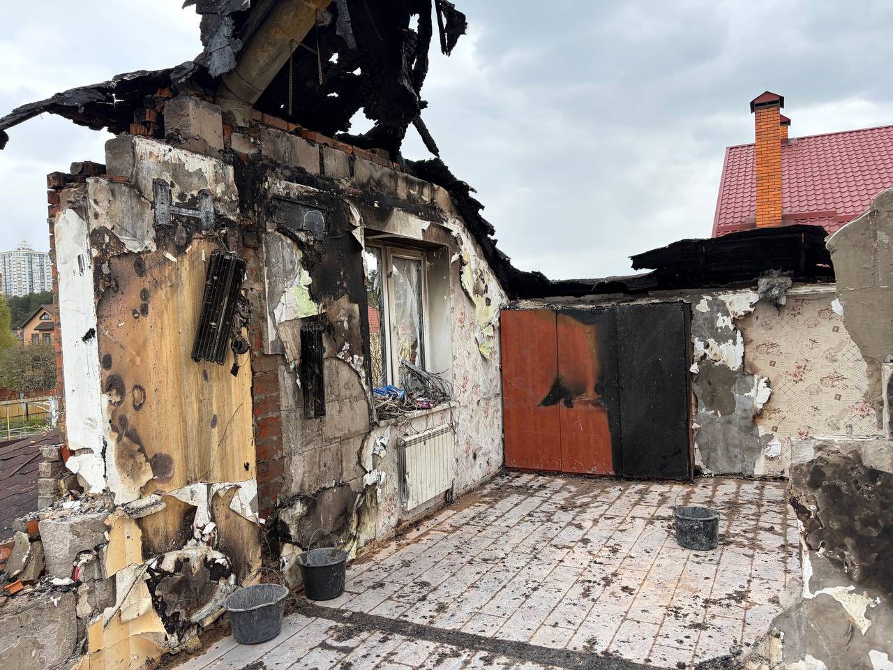Minister’s Advisor Shows Home Destroyed by Shahed Drone Strike