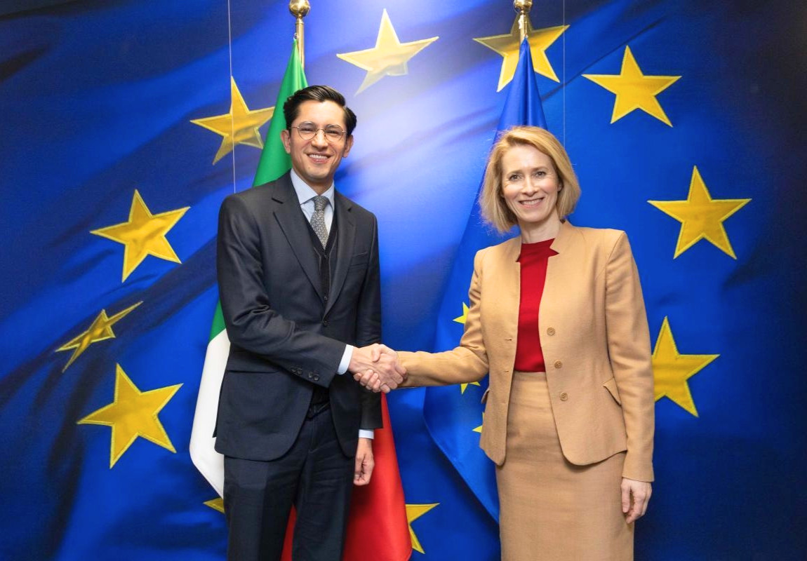 Kallas Meets Mexico FM Velasco for EU Strategic Partnership Talks