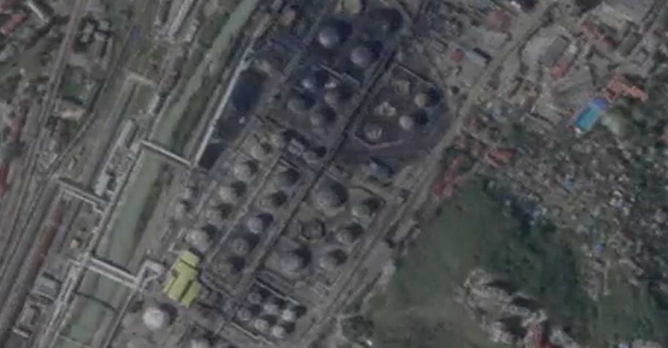 24 Fuel Tanks Destroyed in Tuapse Drone Strike Confirmed