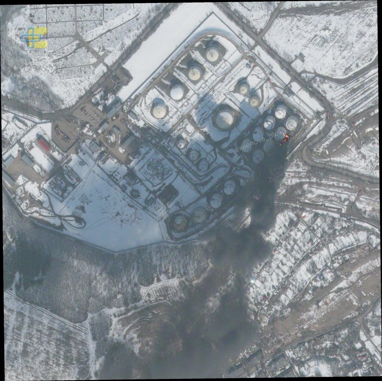 Fire Rages at Saratov Oil Refinery for Second Day