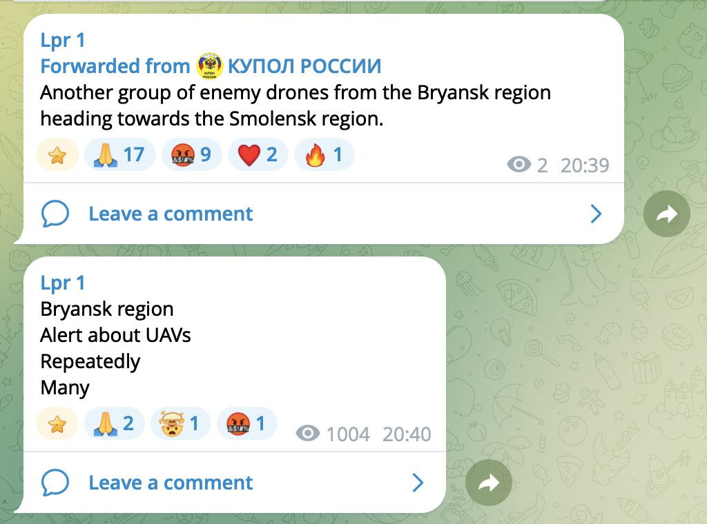 Massive Drone Attack Reported Across Multiple Russian Regions