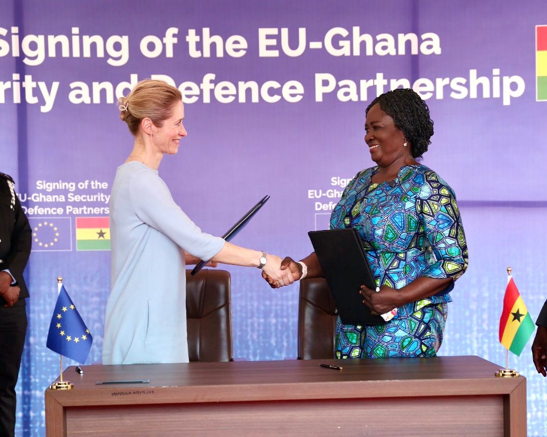 EU and Ghana Sign Historic Security and Defence Partnership