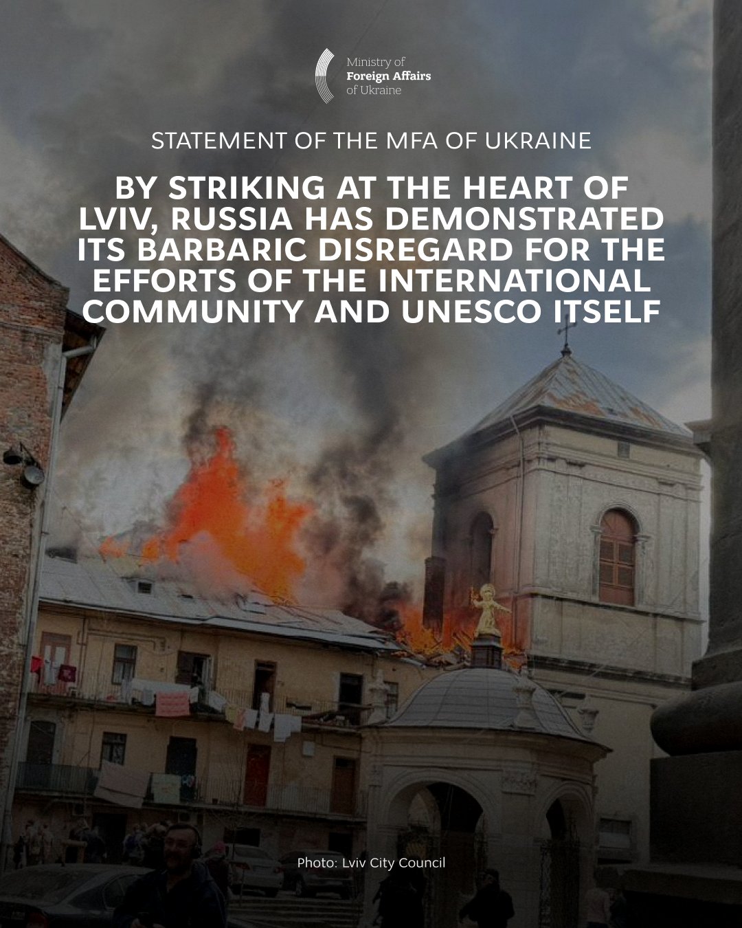 Russia Drone Attack Damages UNESCO Heritage Sites in Lviv