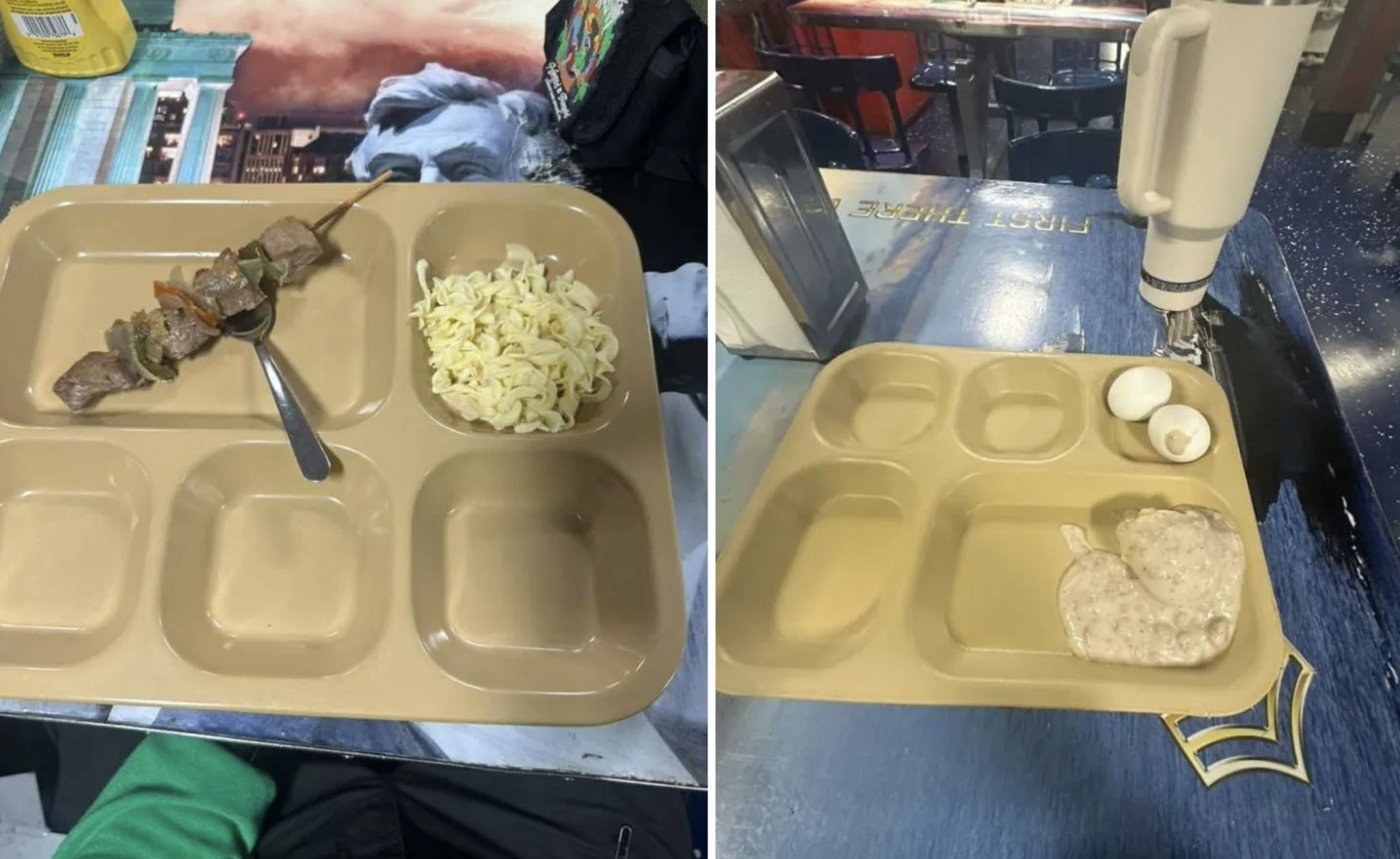 Food Served Aboard USS Abraham Lincoln Carrier Revealed
