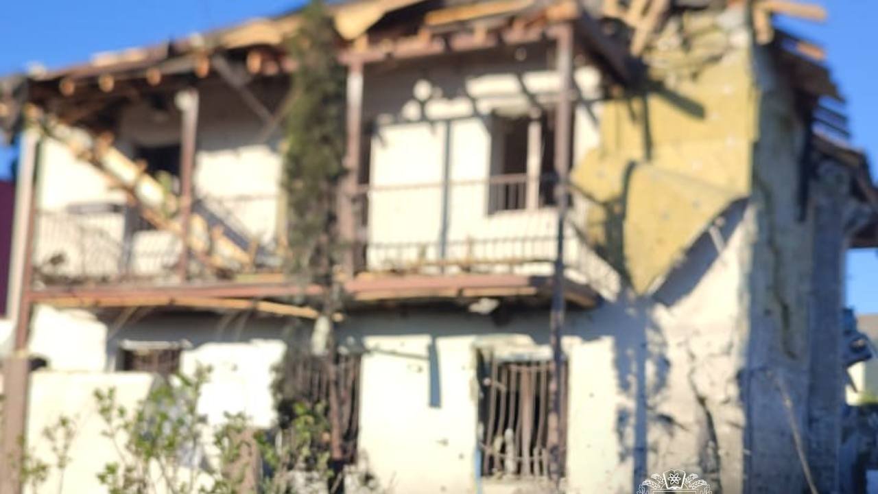 Drone strikes residential building in Kharkiv, injures man and child