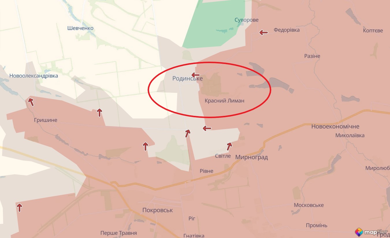 Russians advance deeper into Ukraine near Myrnohrad
