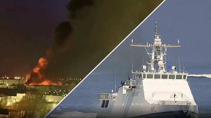 Ukraine Strikes Russian Defence Firm and Patrol Ship in Crimea