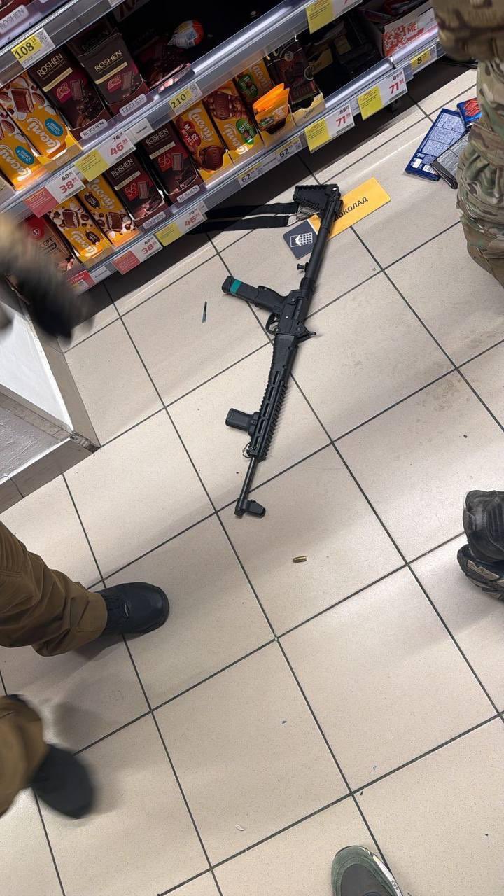 Gunman Killed After Opening Fire in Kyiv Supermarket