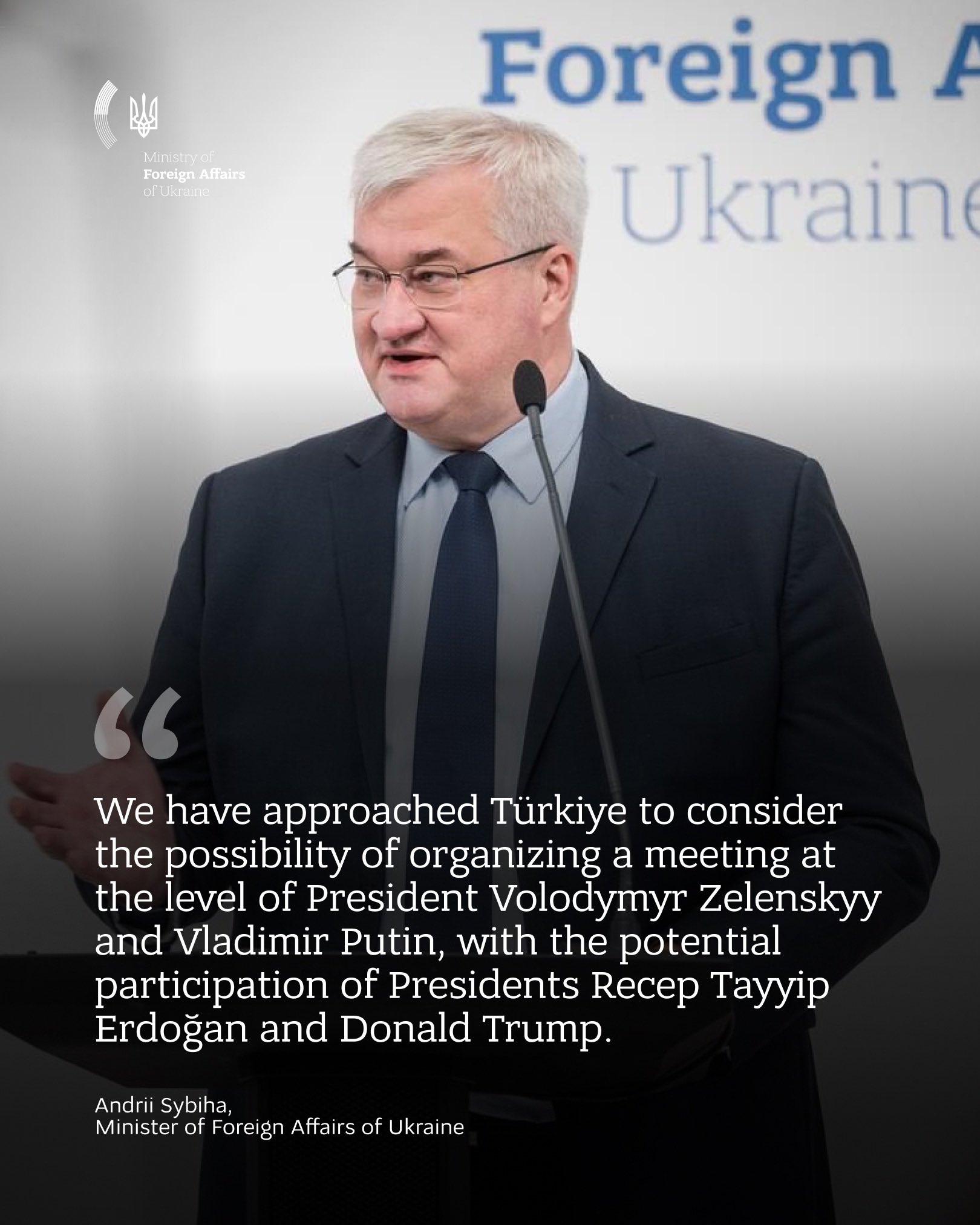 Ukraine FM Sybiha Shares Key Outcomes of Antalya Diplomacy Forum
