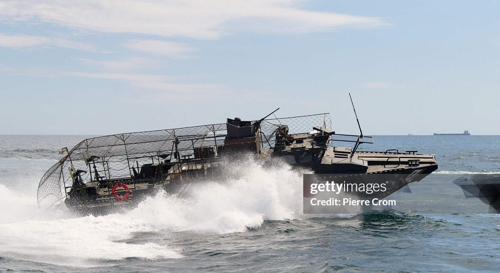 Ukrainian Navy CB90 Assault Boats Fitted With Anti-Drone Nets