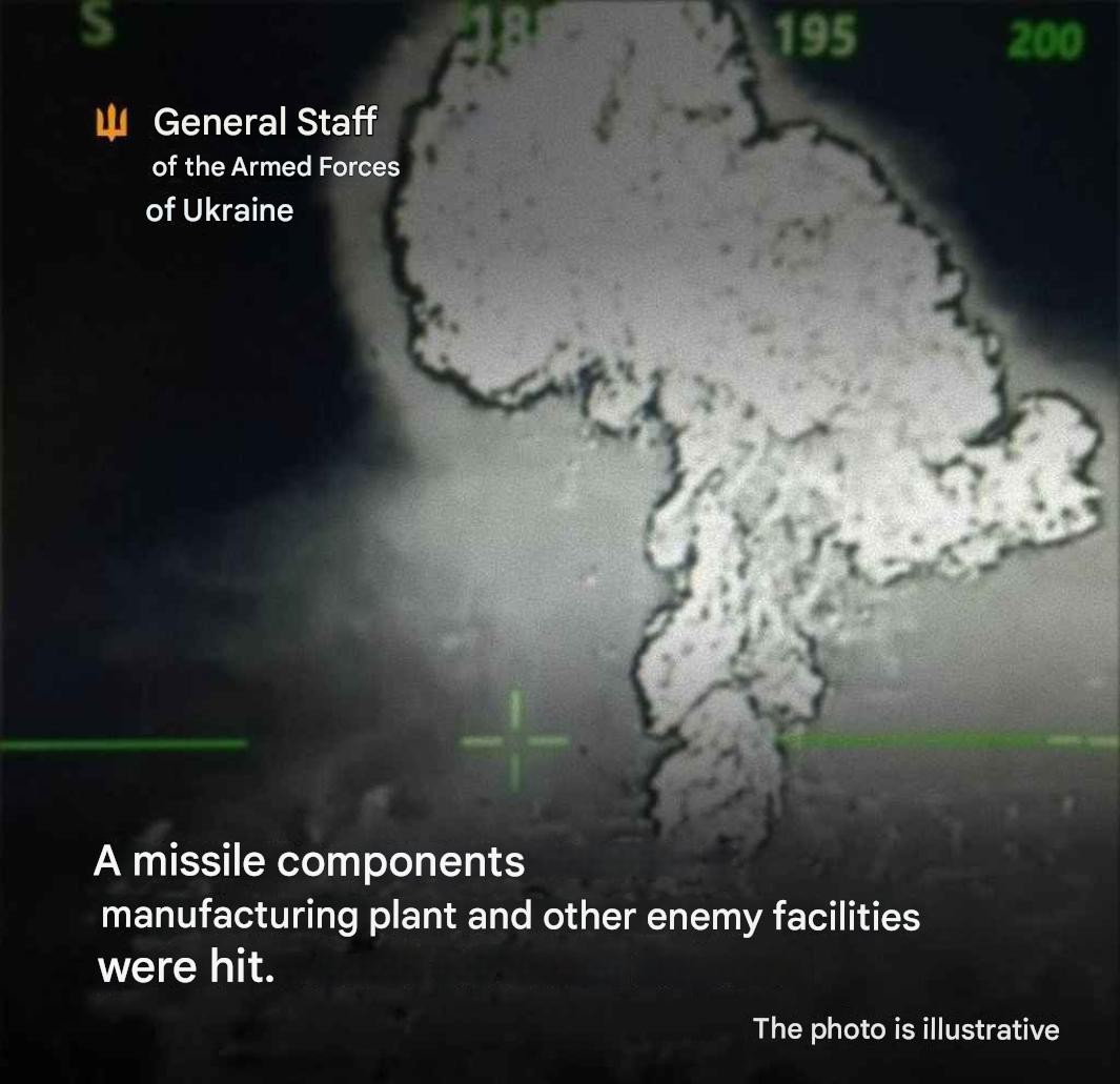 Ukraine Strikes Bryansk Plant Manufacturing Cruise Missile Components
