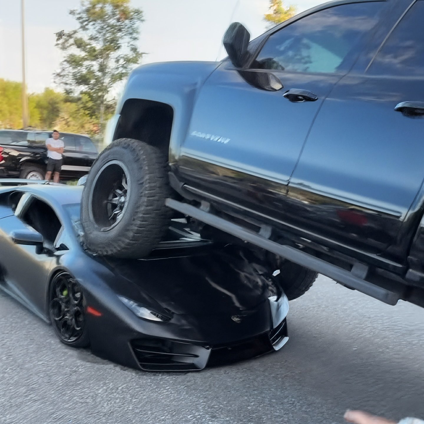Large Truck Hoods and Lifted Wheels Kill Forward Visibility