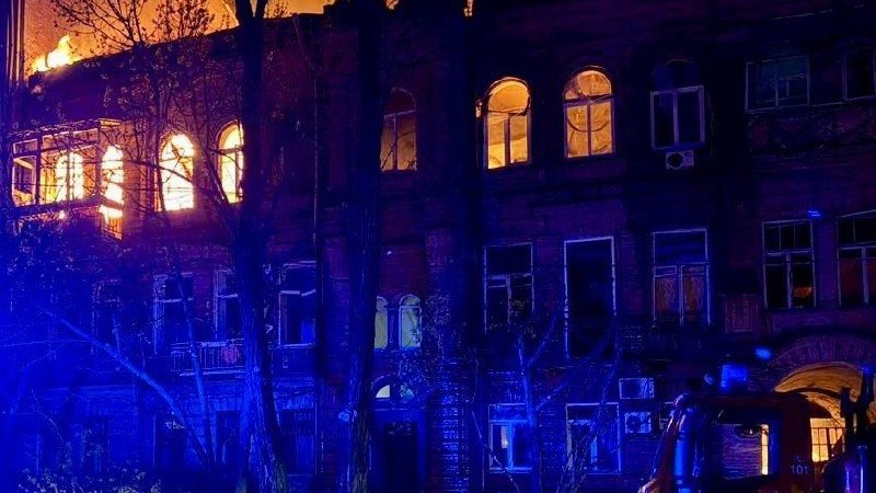 Russian Strike Hits Residential Areas in Dnipro, Casualties Reported