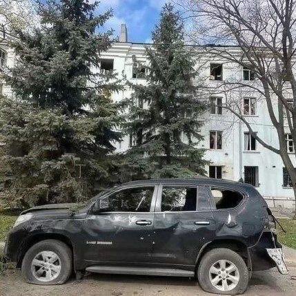 Terror Attack on Ukrainian Civilian Buildings During Easter Weekend