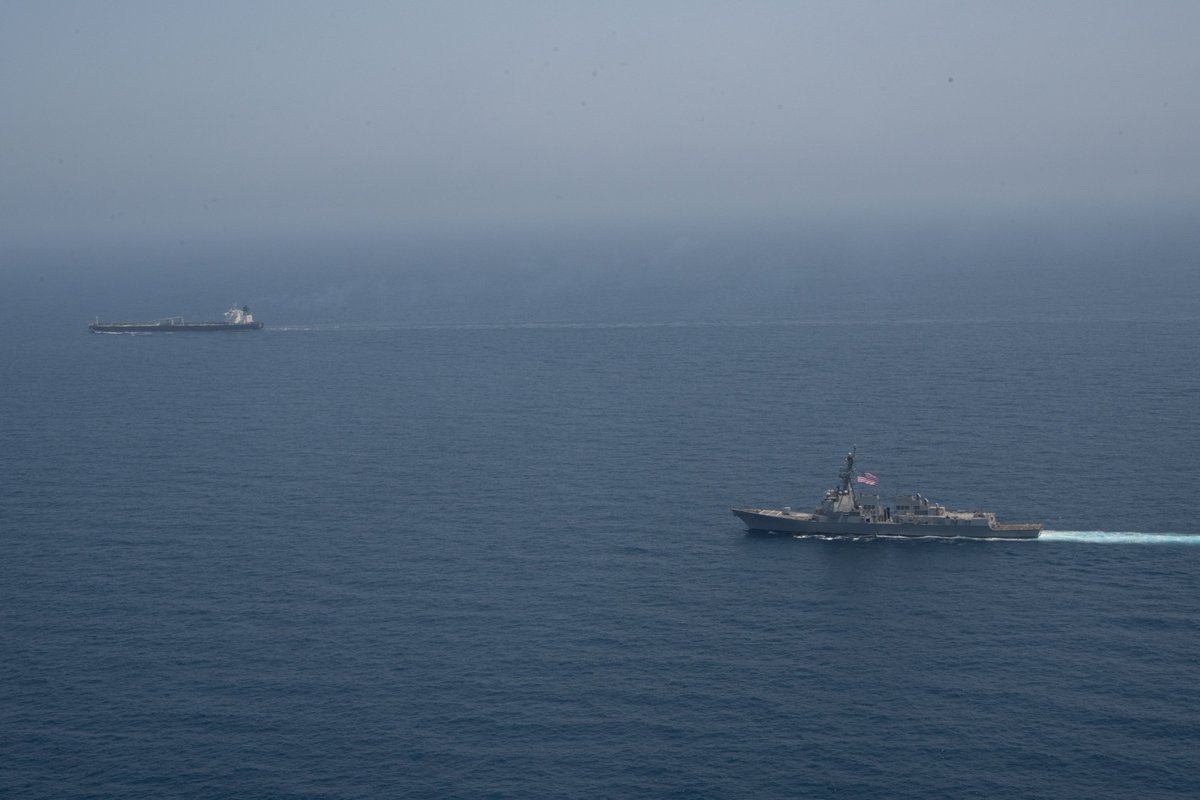 US Navy Intercepts Russian Shadow Fleet Vessel in Arabian Sea