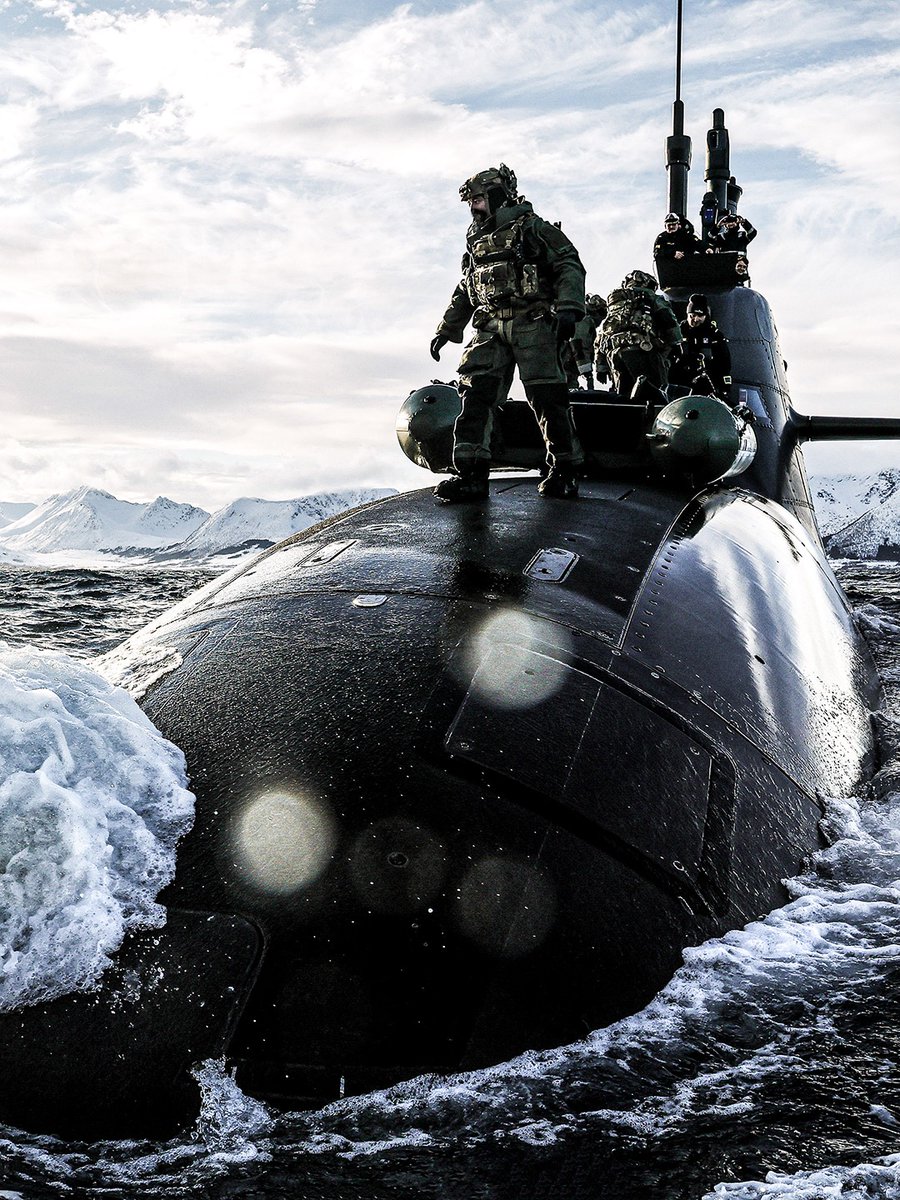 Royal Marines Raid Arctic Fjord from German Submarine in Cold Response 26