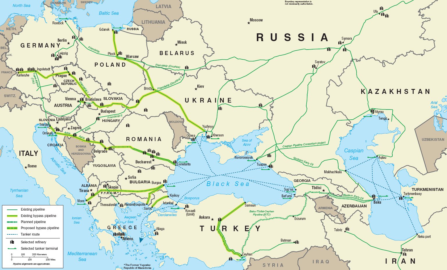 Druzhba Pipeline: Russian Oil Route Through Belarus and Ukraine