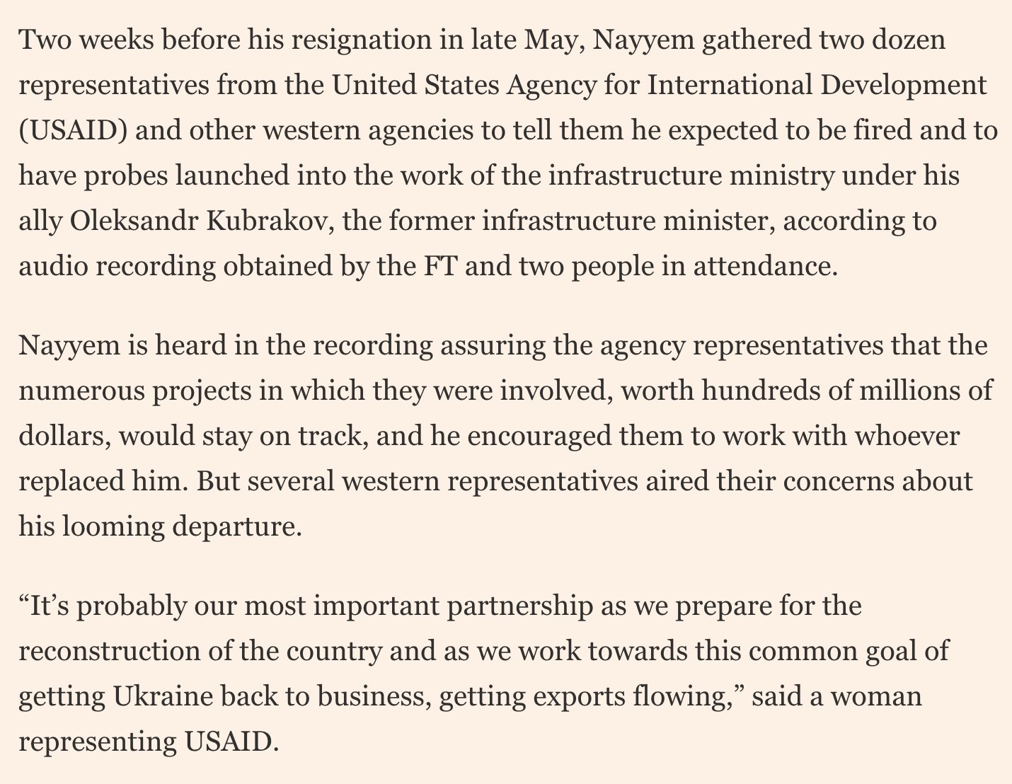 Nayyem meets Ukrainian infrastructure ministry