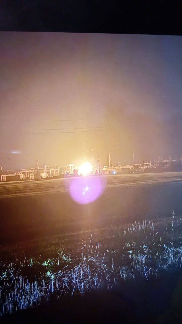 Drones attack substation near Shakhtarsk
