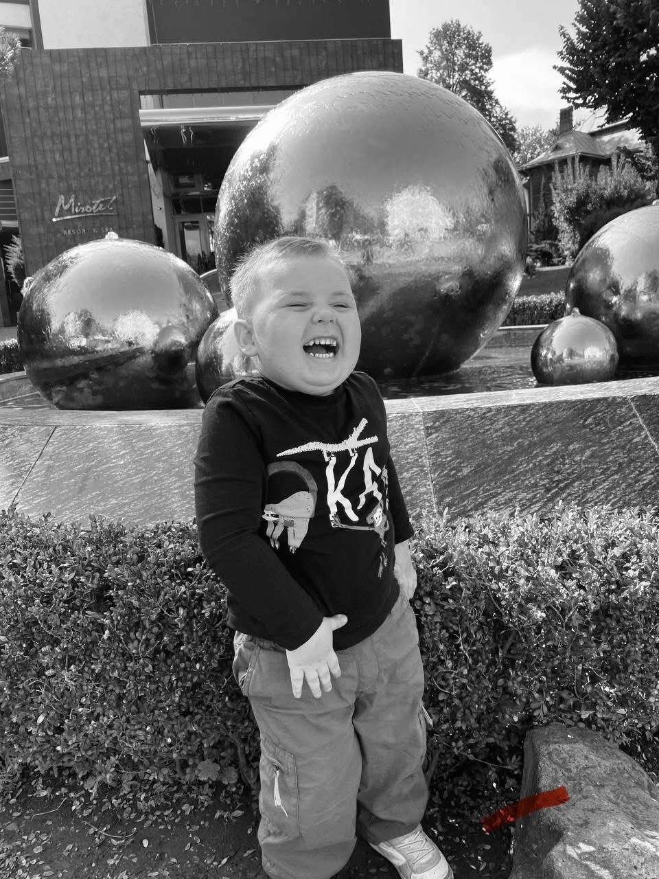 Tymofiy, 3, killed by Russian missile while playing on playground