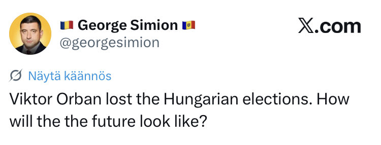 Russian Assets React to Orbán’s Humiliating Defeat