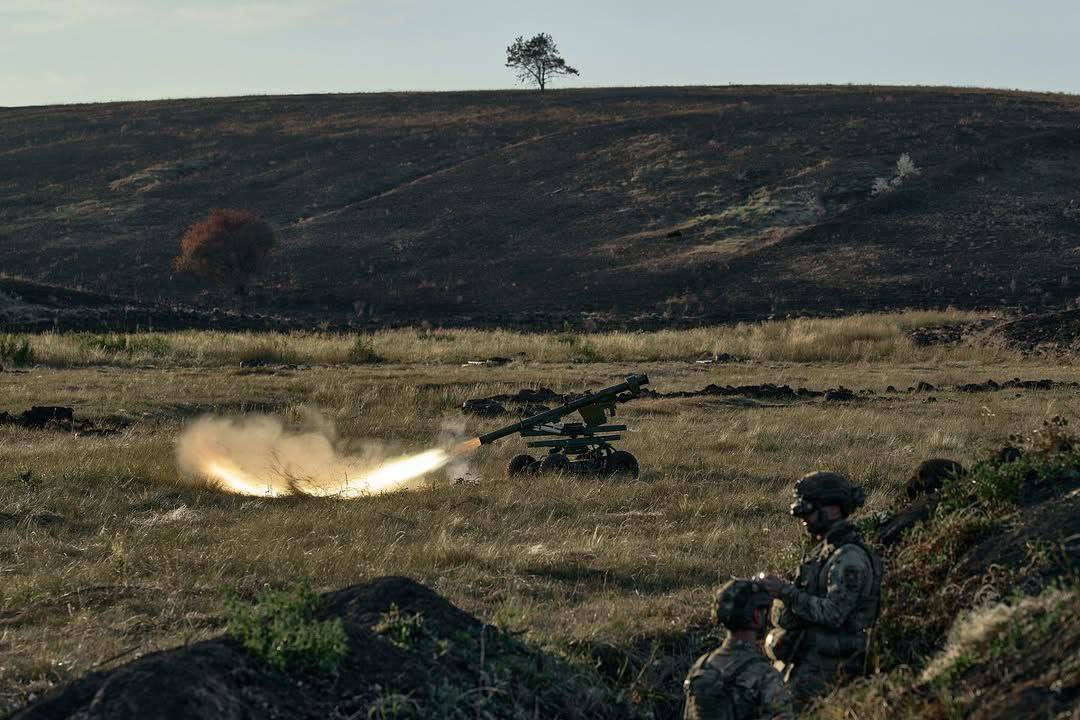 Igla MANPADS on 28th Brigade’s robotic complex