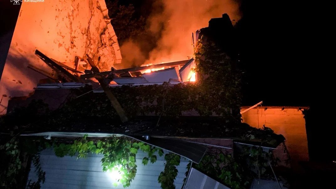 Invaders attacked Kyiv region with drones, one dead