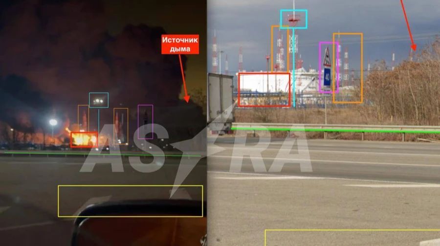 Drones ignite oil tanks at major Russian transshipment hub in Krasnodar Krai