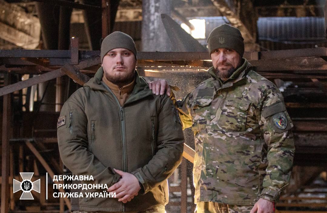 Father and son united in defending Ukraine: shared values, common goal of victory.