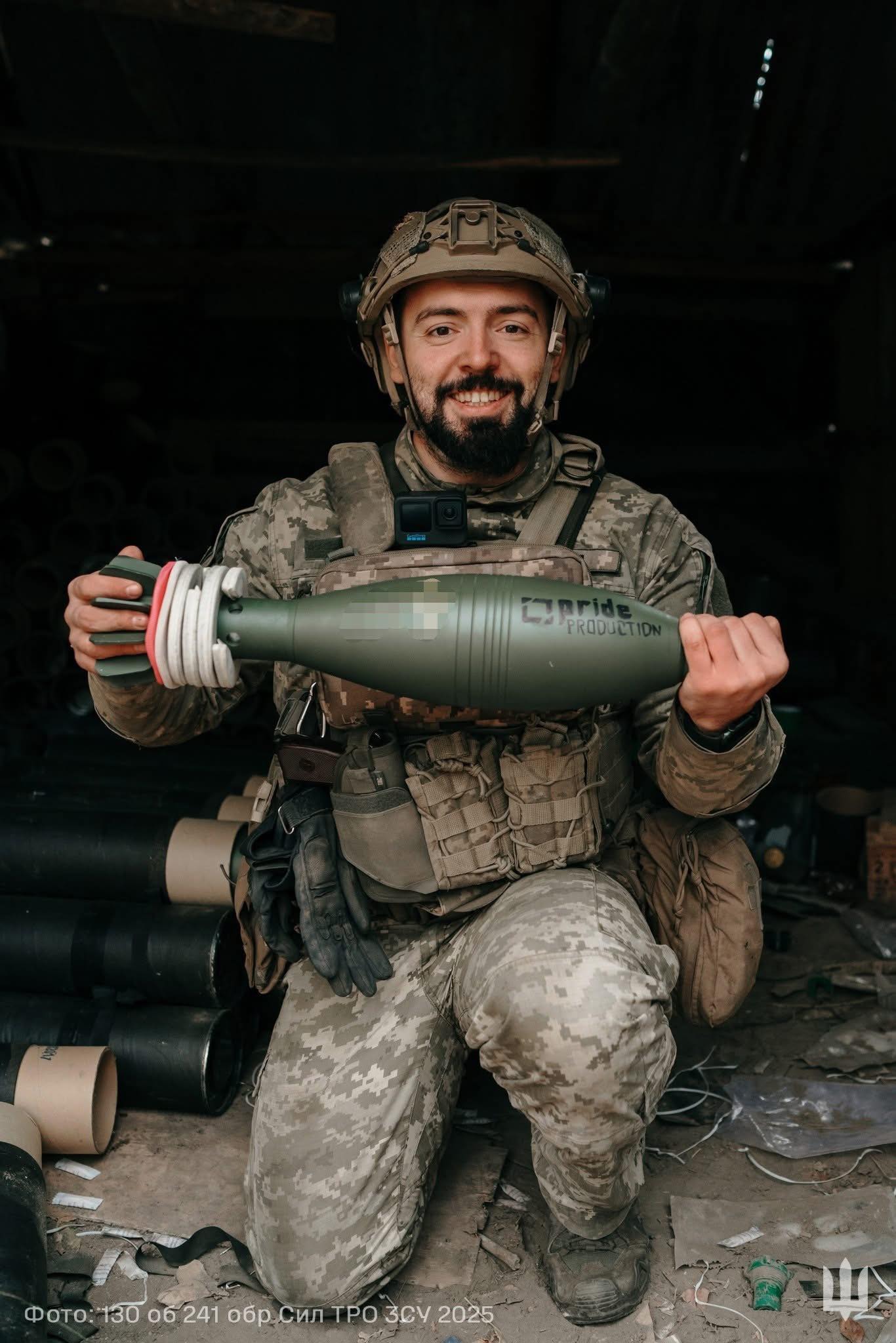 Good morning! 241st TDF Brigade offers fiery gifts to invaders.