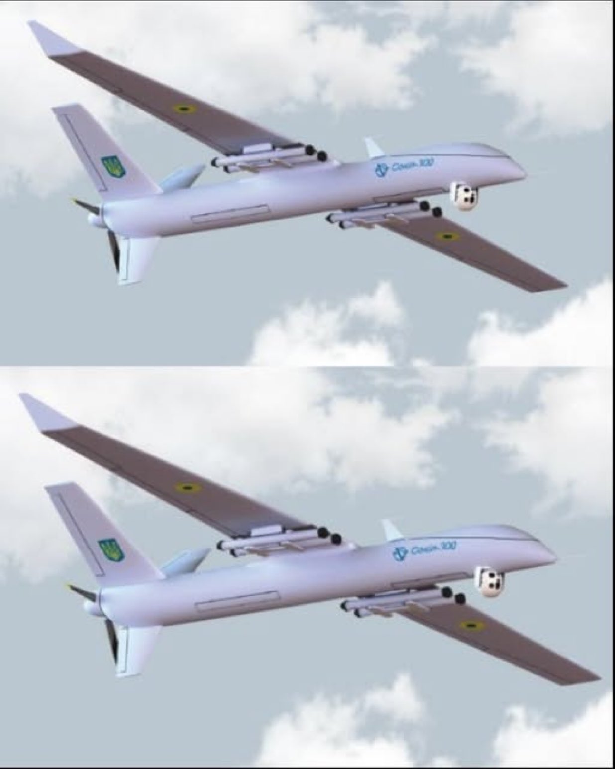 Ukrainian engineers demonstrate Sokol-300 attack drone with 3000 km range