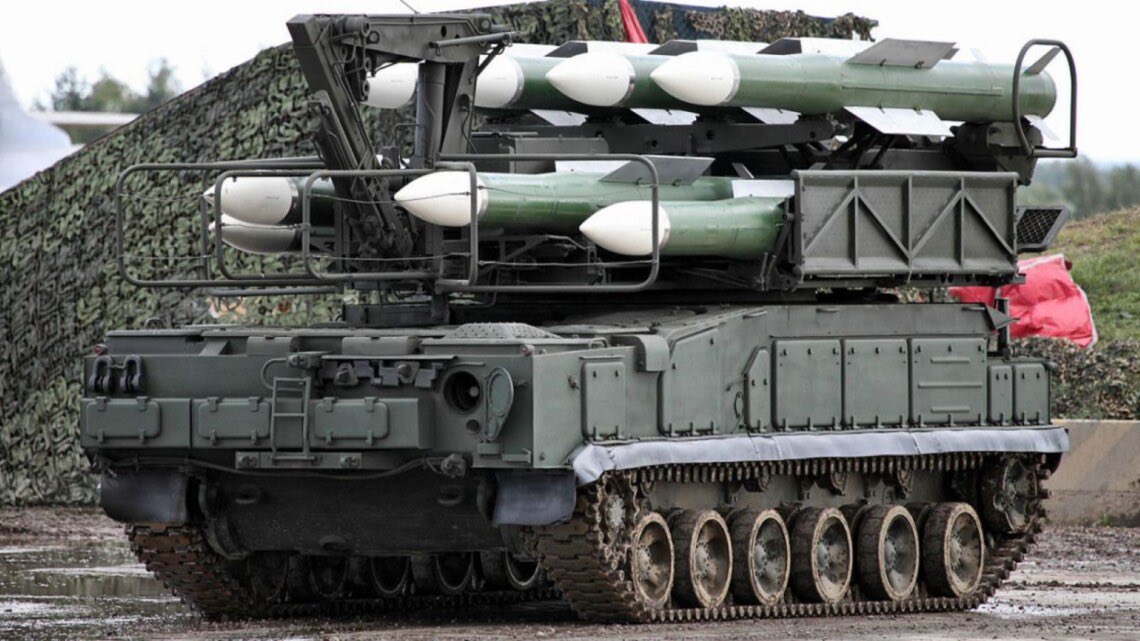 Ukrainian drones destroy Russian Buk air defense system