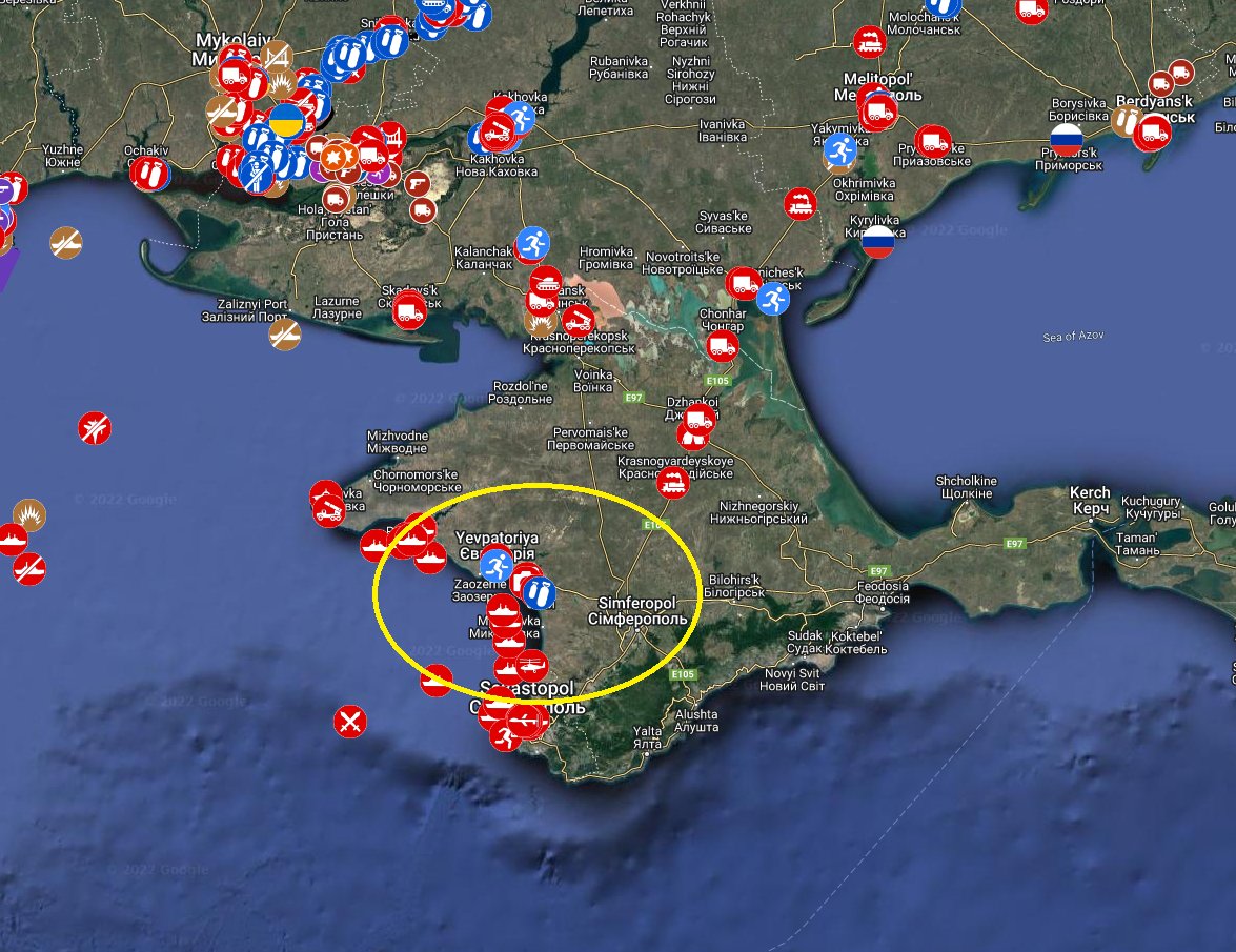 Psychological impact of a Ukrainian strike