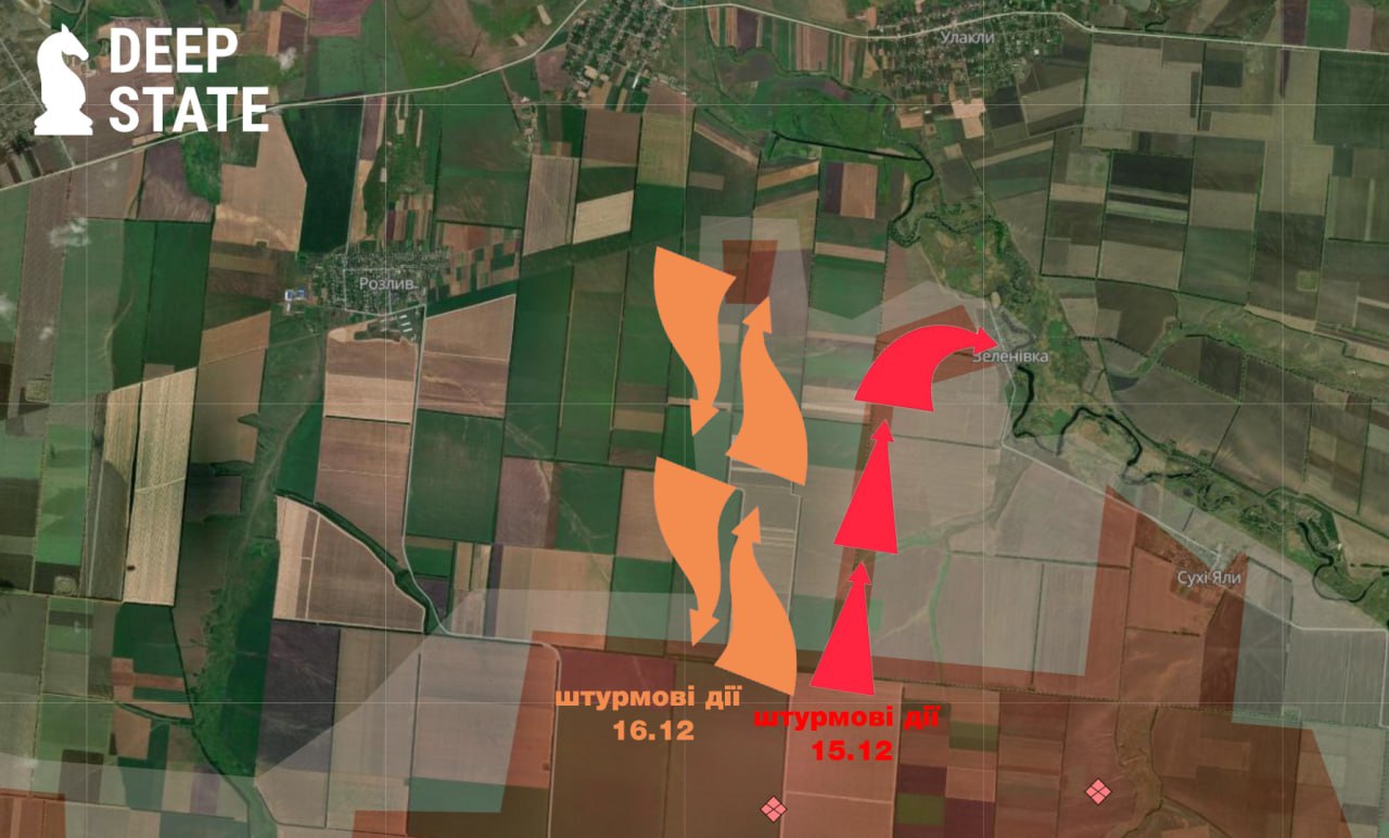 Situation near Zelenivka in Donetsk region has worsened, reports DeepState