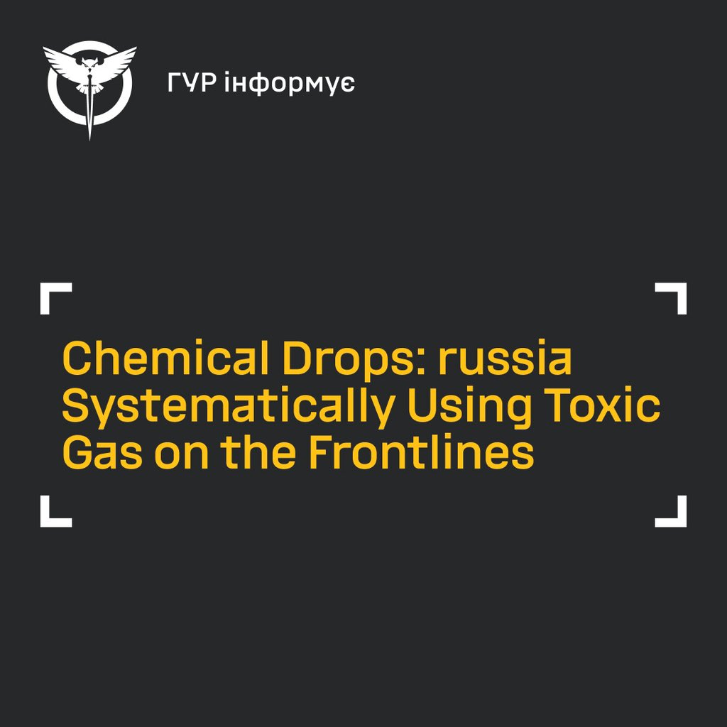 Russia systematically uses chemical weapons on the battlefield in Ukraine