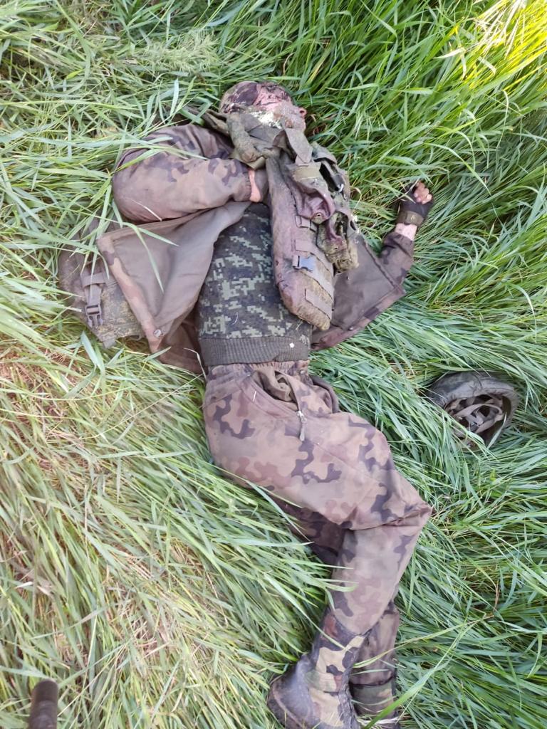 128th Brigade Eliminates Russian Officer