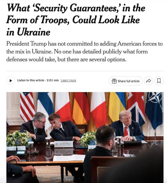NATO Troops Offer Security Guarantees for Ukraine