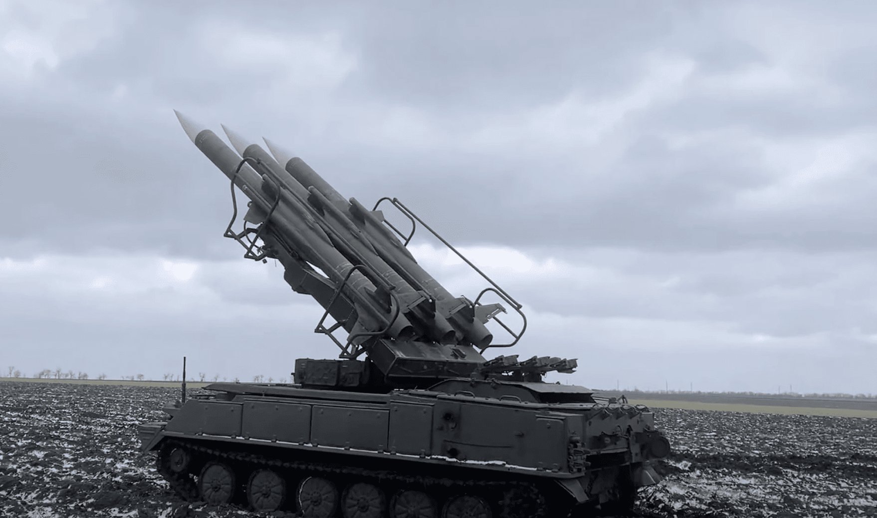 Ukrainian upgrade of Soviet Kub system to shoot Shahed drones