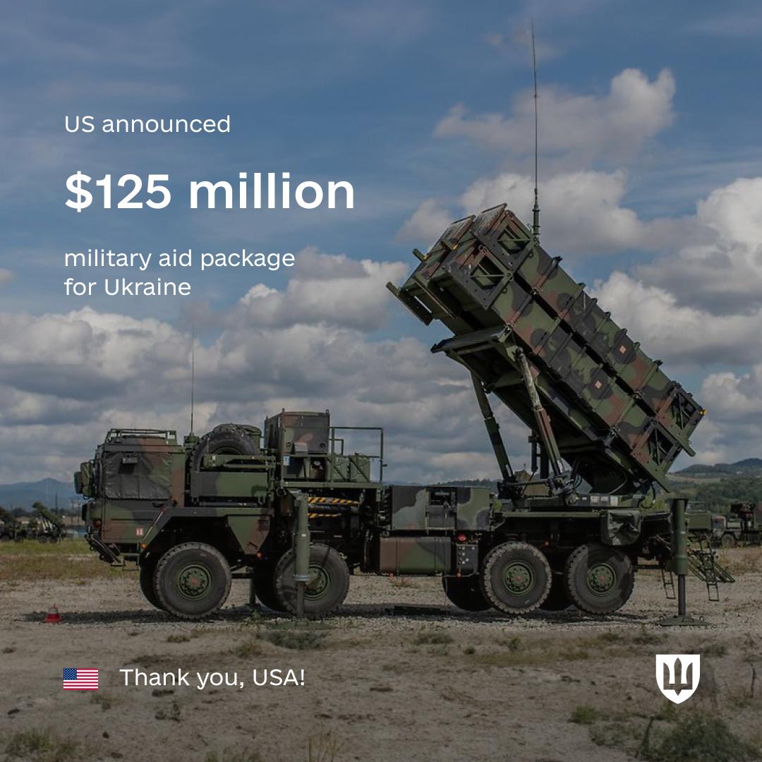 74th US military aid package for Ukraine