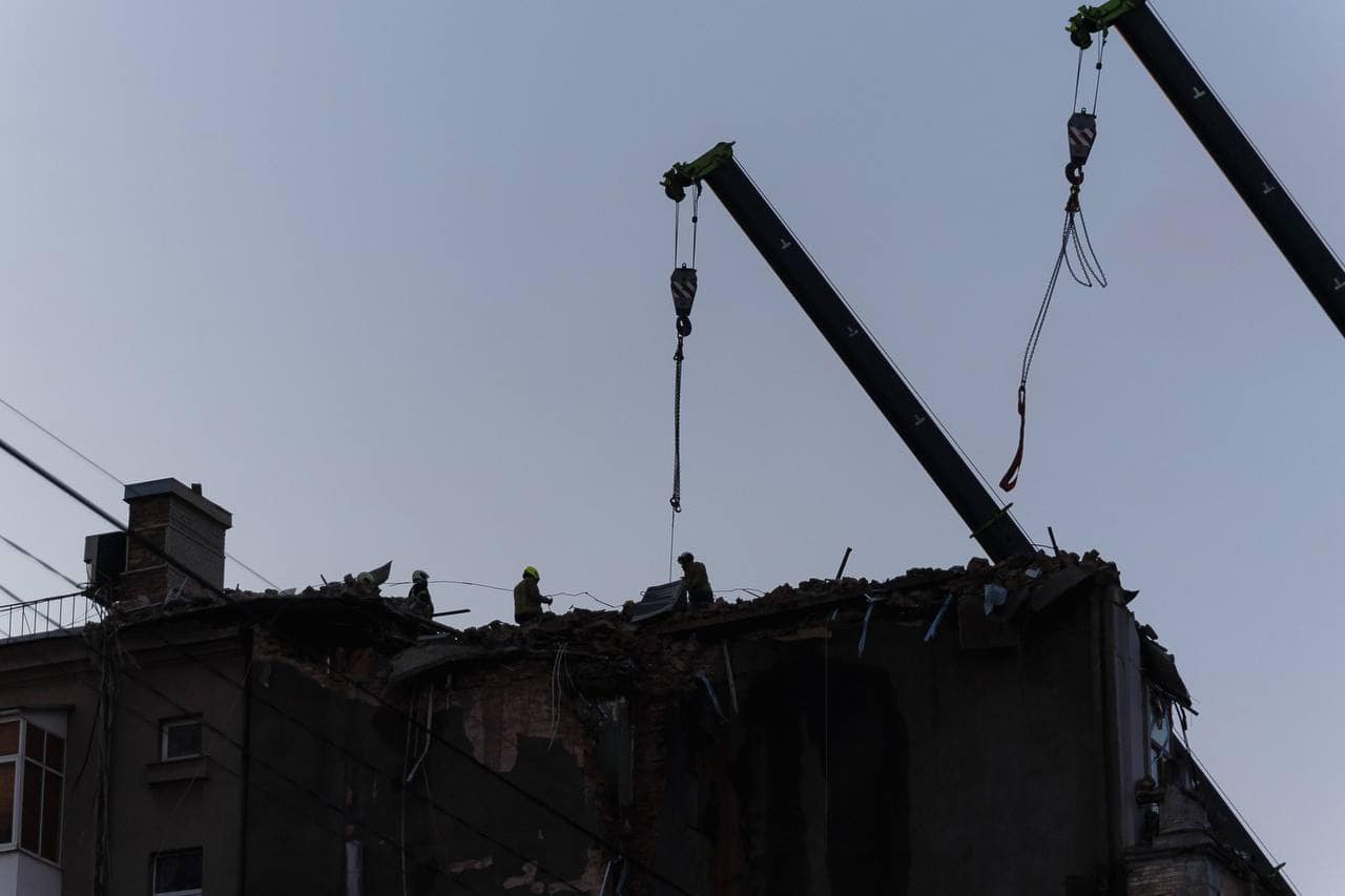Two killed and injured in Kyiv attack by Russia